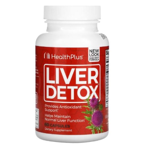 Liver Detox 60 Caps By Health Plus