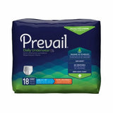 First Quality, Female Adult Absorbent Underwear Prevail  Daily Underwear Pull On with Tear Away Seams Large Disposa, Count of 18
