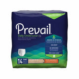 First Quality, Female Adult Absorbent Underwear Prevail  Daily Underwear Pull On with Tear Away Seams X-Large Dispo, Count of 14
