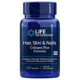 Life Extension, Hair-Skin & Nails Collagen Plus Formula, 120 Tabs