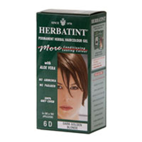 Herbatint, Herbatint Permanent Dark Golden Blonde (6d), 4.56 Oz