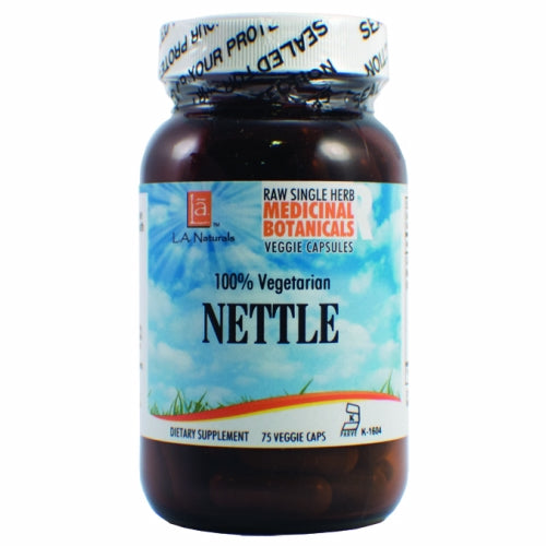 Nettle Raw Herb 75 Veg Caps By L. A .Naturals