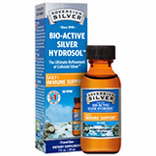 Bio-Active Silver Hydrosol 1 Oz By Sovereign Silver