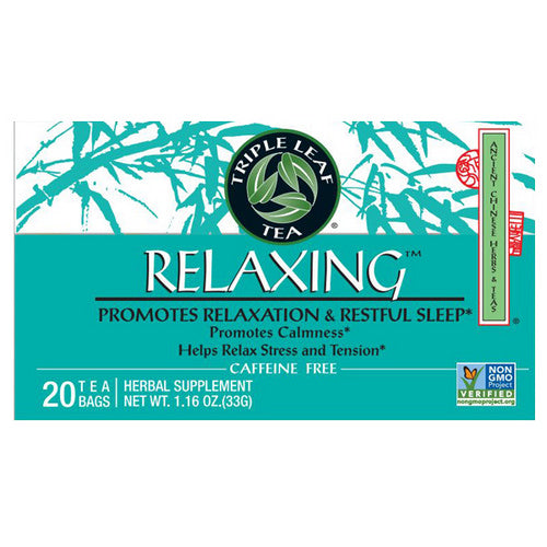 Relaxing Herbal Tea 20 Bags By Triple Leaf Tea