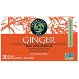 Triple Leaf Tea, Ginger Caffeine Tea 100% Ginger Root, 20 Bags