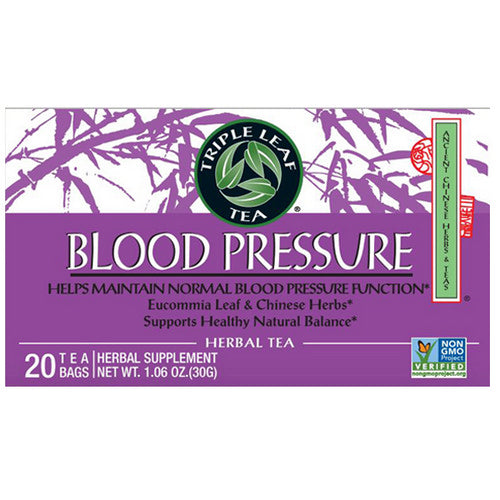 Blood Pressure Tea 20 Bags By Triple Leaf Tea
