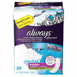 Always Discreet, Incontinence Liner Always  Discreet Maxi 13.5 Inch Length Heavy Absorbency DualLock Core One Size Fi, Count of 117