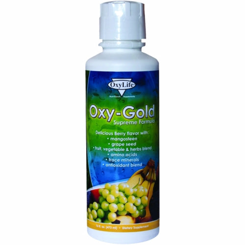 Oxy Gold Vitamin & Minerals 16 Oz By Oxylife Products