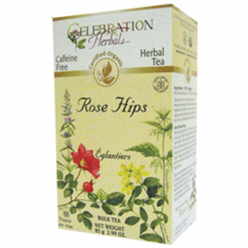 Celebration Herbals, Organic Rose Hip Seedless Tea, 60 grams
