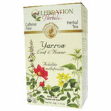 Celebration Herbals, Organic Yarrow Leaf Flower Tea, 40 grams