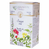 Organic Sage Leaf Tea 24 Bags By Celebration Herbals