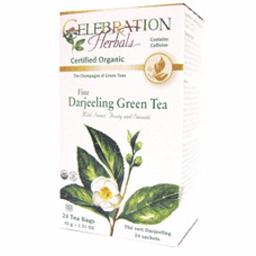 Celebration Herbals, Green Tea Darjeeling, 24 Bags