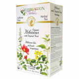 Organic Hibiscus with Tropical Fruit Tea 24 Bags By Celebration Herbals