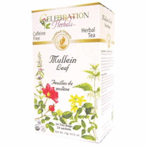 Celebration Herbals, Organic Mullein Leaf Tea, 24 Bags
