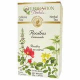 Organic Rooibos Red Tea Lemongrass 24 Bags By Celebration Herbals