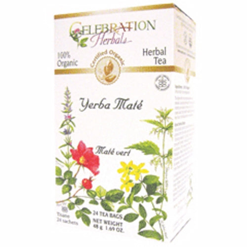 Celebration Herbals, Organic Yerba Mate Tea, 24 Bags