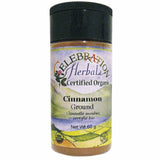 Celebration Herbals, Cinnamon Ground Organic 3% Oil, 60 grams
