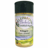 Celebration Herbals, Ground Organic Ginger Root, 40 grams