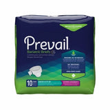 First Quality, Unisex Adult Incontinence Brief Prevail  Bariatric Tab Closure Size B Disposable Heavy Absorbency, Count of 4