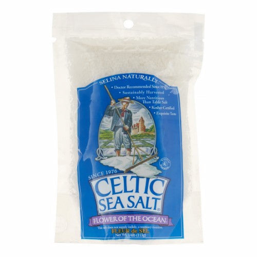 Celtic Sea Salt, Flower of the Ocean Coarse Salt, 4 Oz