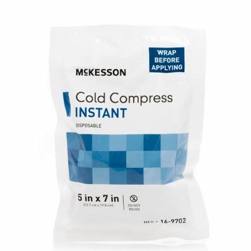 Instant Cold Pack McKesson General Purpose 5 X 7 Inch Disposable Count of 24 By McKesson