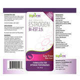 Sigform, Estrogen Bi-Est 2.5 Cream, 3 Oz