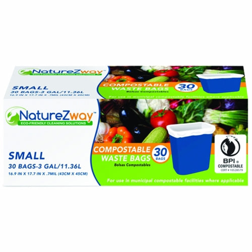 3 Gallon Waste Bags 30 Count By Naturezway