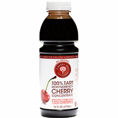 100% Tart Montmorency Cherry Concentrate 16 Oz By Cherry Bay Orchards