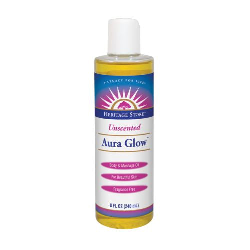 Aura Glow Unscented, 8 Oz By Heritage Store