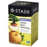 Stash Tea, Asian Pear Harmony Green Tea, 18 Count