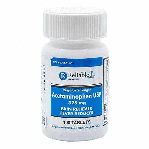 Acetaminophen 100 Tabs By Plus Pharma