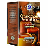 Stash Tea, Herbal Tea Cinnamon Vanilla, Caffeine Free 18 Count