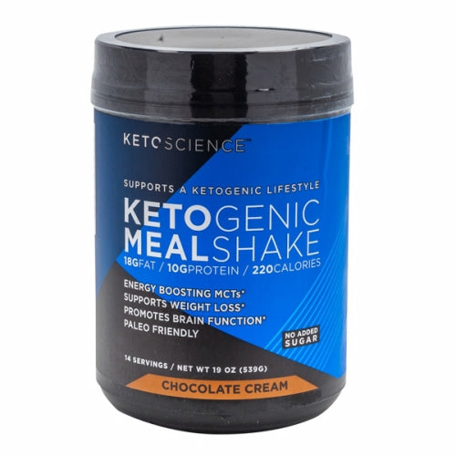 Keto Science, Ketogenic Meal Shake Chocolate Cream, 20.7 Oz