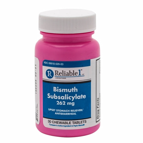 Pink Bismuth 30 Tabs By Reliable1