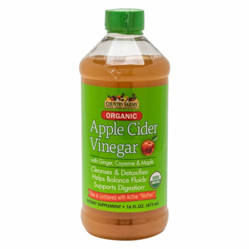 Country Farms, Apple Cider Vinegar, 16 Oz