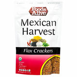 Foods Alive, Mexican Harvest Flax Crackers, 4 Oz
