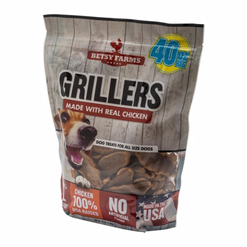 Beef Chicken Grillers for Dog 40 Oz By Besty Farms