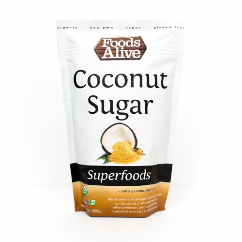 Organic Coconut Sugar 14 Oz By Foods Alive
