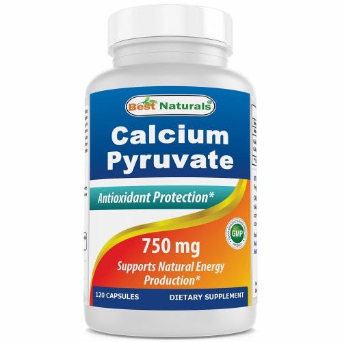 Calcium Pyruvate 120 Caps By Best Naturals