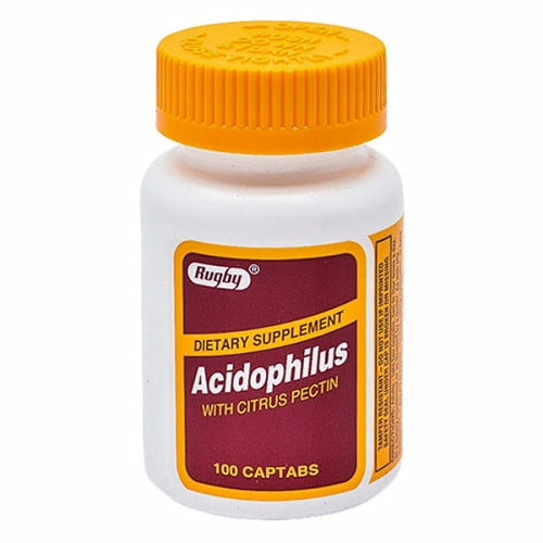 Acidophilus 100 Caps By Rugby