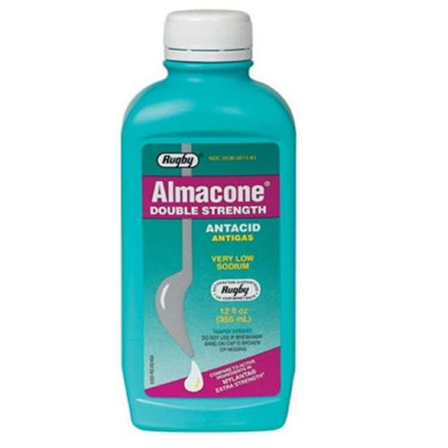 Almacone Double Strength Antacid 12 Oz By Rugby