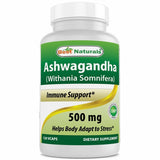 Best Naturals, Ashwagandha, 500 mg, 120 Caps
