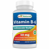 Best Naturals, Vitamin B6, 50 mg, 250 Tabs