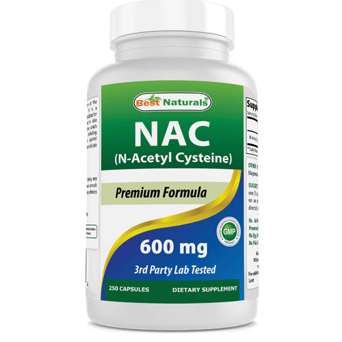 NAC 250 Caps By Best Naturals