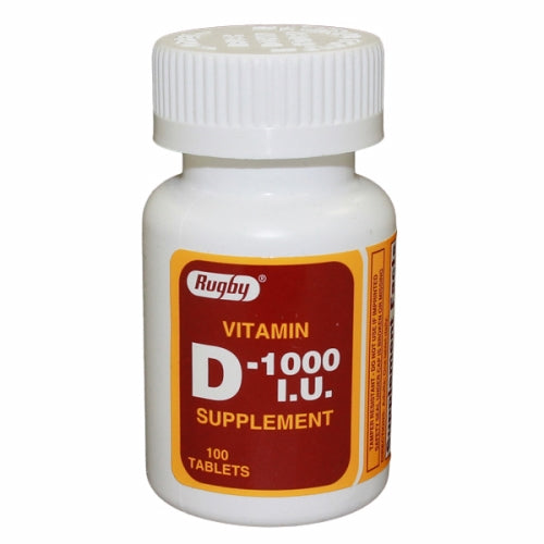 Vitamin D 1000 IU 100 Tabs By Major Pharmaceuticals