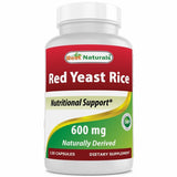 Red Yeast Rice 120 Caps By Best Naturals