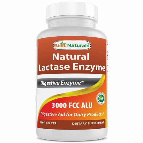 Lactase Enzyme 180 Tabs By Best Naturals