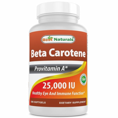 Beta Carotene 180 Softgels By Best Naturals