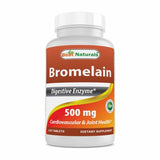Best Naturals, Bromelain, 500 mg, 120 Tabs