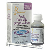B Protected, Pedia Poly-Vite with Iron Drops, 50 ml
